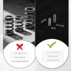 TA-VIGOR 10Pcs Compressed Spring, 9mm OD, 1.2mm Wire Size, 15mm