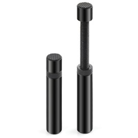 Wefaly Graphics Card Holder, GPU Holder, Aluminium Alloy Height-Adjustable Graphics Cards Support with Magnet and Non-Slip Pads, Graphics Card Holder GPU Sag Bracket (72-120 mm, Black)