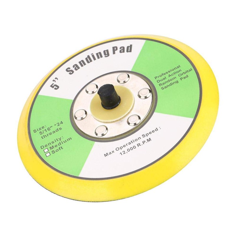 100/125 mm Polishing Tray Grinding Polishing Backing Pad with M8