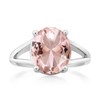 Gem Stone King 3.00-7.00 Cttw Gemstone Birthstone Solitaire Ring |