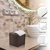 Bathroom Accessory Set - 10 Piece Brown Bathroom Accessories Set
