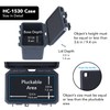 Lykus HC-1530 Mini Hard Case Dry Box with Foam Insert,