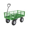 VEVOR 900 Lbs Steel Garden Cart on Wheels, Heavy Duty