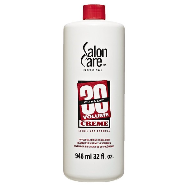 Salon Care 30 Volume Creme Developer, 32oz.