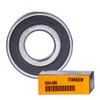 TIMKEN 6204-2RS 2PACK Double Rubber Seal Bearings 20x47x14mm, Pre-Lubricated and
