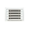 12x8 Modern Design AC Grille - Aluminum White - Air