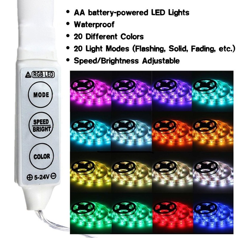 PARTYPONG 8-Foot Professional Beer Pong Table w/LED Glow Lights -