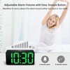 DreamSky Small Digital Alarm Clock for Bedroom, Large Big Numbers