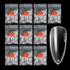 Nail tips Almond tips Nail extension tips Transparent artificial nails 500p, 1 set, Nail tips Almond tips No. 5 / 네일팁 아몬드팁 네일연장팁 투명 인조손톱 500p, 1세트, 네일팁 아몬드팁 5호