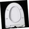 TEHAUX 10pcs Toilet Seat Gasket Bumper Pad for Raised Toilet