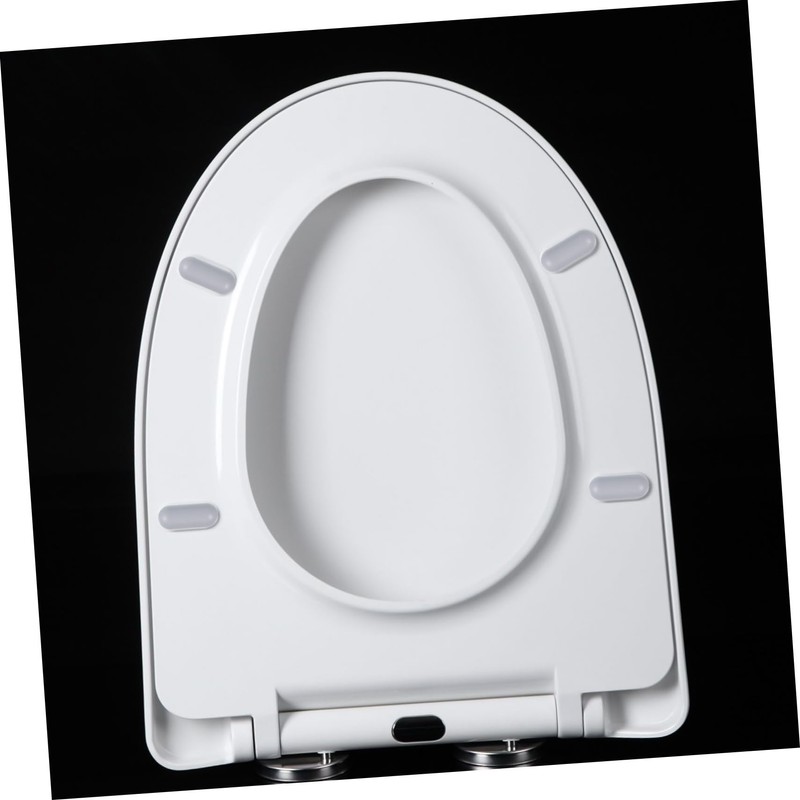 TEHAUX 10pcs Toilet Seat Gasket Bumper Pad for Raised Toilet