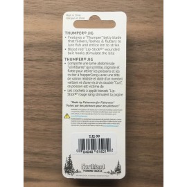 Northland Fishing Tackle - Thumper® Jig - 1/16 oz. - Multiple Color Options - Assorted