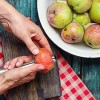 MDJ Descorazonador Manzana Fruta Cupcakes Acero Inoxidable