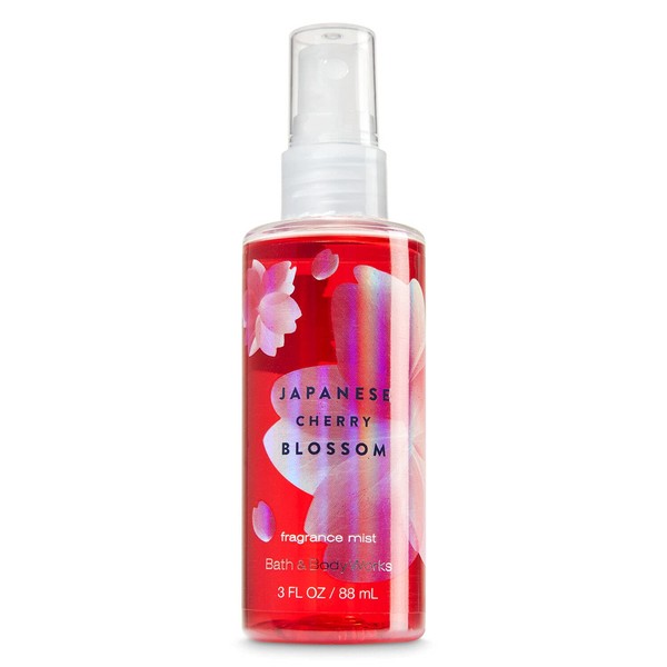 Bath and Body Works Japanese Cherry Blossom 3 Ounce Travel Mist Spray