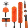 LAANPOLE 26FT High Reach Duster Cleaning Kit with Extension Pole,