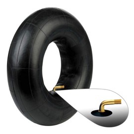 BITS4REASONS - 8 INCH DIAMETER MULTIPURPOSE INNER TUBE 3.50/4.00 X 8 350/400 x 8 16 X 4 4.80/4.00-8 TR87 BENT VALVE -FITS TRAILERS, WHEELBARROWS, KARTS, QUAD BIKES AND AGRICULTURAL MACHINERY