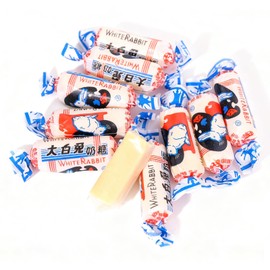White Rabbit Creamy Candy 7.41oz/210g- Chinese China Asian International Food by White Rabbit Shanghai Specialty Guanshengyuan 大白兔奶糖