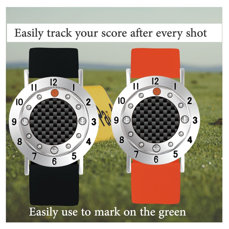 E TRUEE Golf Ball Marker Stroke Score Counter Bracelet with