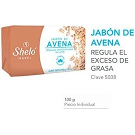 Paquete Con 3 Piezas De Jabón De Avena De 100gr Antiacné limpieza facial sheló nabel