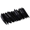 BICASTER Arrow Feathers 1.75 Inch Rubber Arrow Feathers for Bow