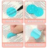Mr. Pen- Transparent Sticky Note Set, 560Sheets, Colorful, Round Transparent
