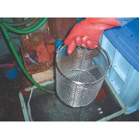 esuko 100x100 mm Round Washing Hamper (Stainless Steel) ea992cf – 11 