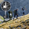 COVVY Compass Navigation, Multifunctional Orienteering Waterproof Compass with Survival Whistle,Mini