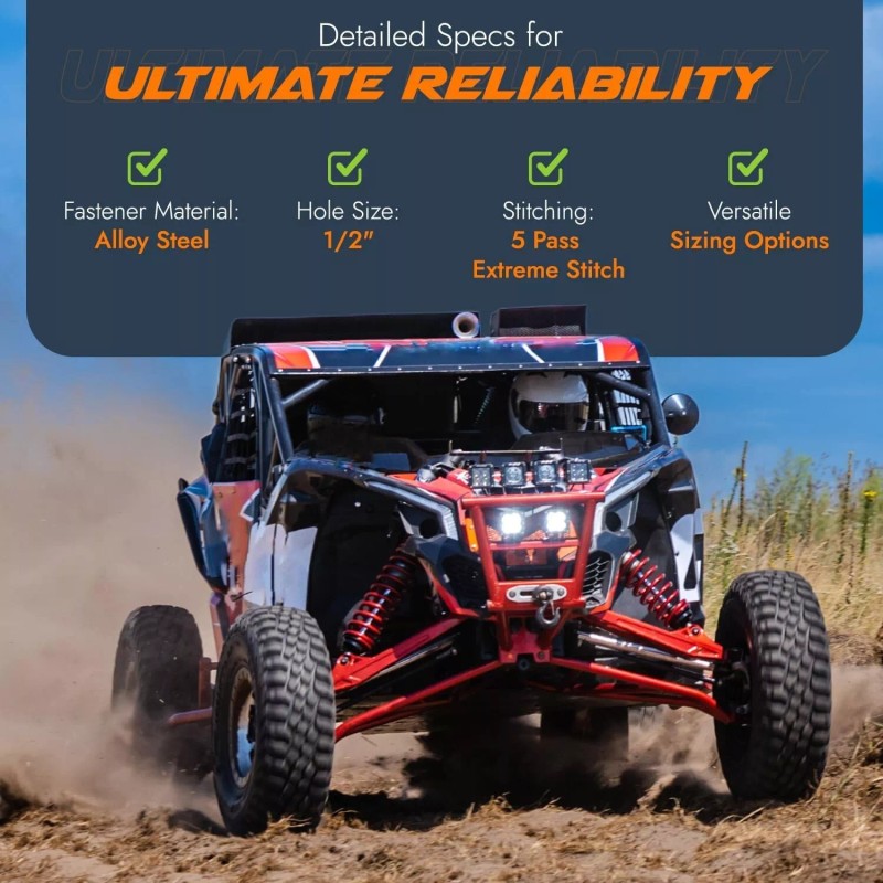 Baja Racing Supply Limit Straps-Size: 16