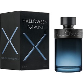Halloween Man X Eau de Toilette para Hombre, Fragancia Amaderada Especiada con Café, Whisky y Cuero, 125 ml