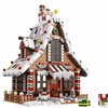 General Jim's Toys & Bricks Holiday Gingerbread Building Block House