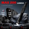 FORTO LED Pen Light, 200 Lumens Pocket Flashlight, IP67 Waterproof,