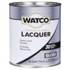 Watco 63041 Lacquer Clear Wood Finish, Quart, Gloss Clear