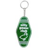 iMagitek Funny Silly Goose Keychain Goose Keyring Gag Gifts Novelty