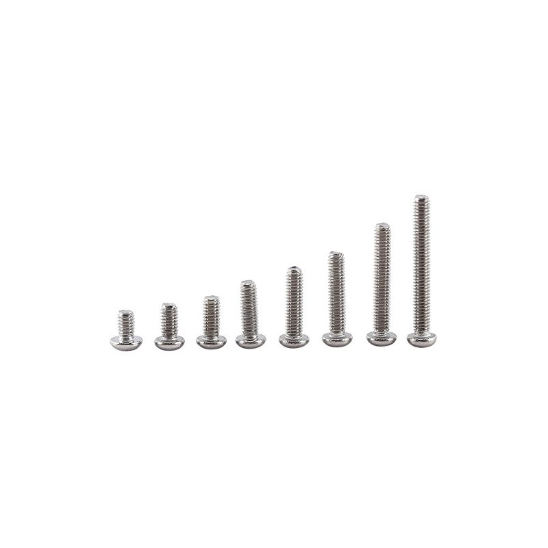 Tornillos de cabeza hexagonal de acero inoxidable M2.5 A2 300