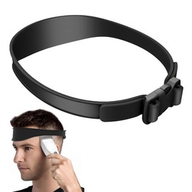 WeddHuis Adjustable Hair Cutting Instructions Professional Hair Cutting Tool for Self Haircuts Straight Neck Hairline Portable Easy to Use (Black)