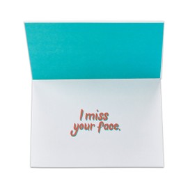 American Greetings Funny Miss You Card (Miss Your Face)