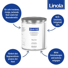 Dr. August Wolff GmbH & Co.KG Arzneimittel Linola Fett Cream for Dry Skin 700 g