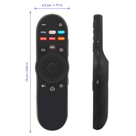 AULCMEET XRT270 New Replace Remote Control fit for Vizio Smart TV M75Q6-L4 M75QXM-K03 P65Q9-J01 P75Q9-J01 V435-J01 V435M-K04 V436-J04 V505M-K09 V506-J09