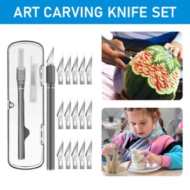 3D Printer Tool Kit with Tool Bag — Includes Deburring Tool, Hobby Knife, Nozzle Cleaner, Scraper, and Smoothing Tools for 3D Print Cleaning, Finishing & Carving‌