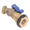 Brass Ball Valve Quarter Turn Water Tank Spigot for Rain