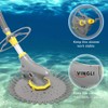 (2024 Upgrade) VINGLI Pool Vacuum Cleaner Automatic Sweeper Swimming Pool