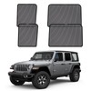 ZATOOTO Car Window Shades for Jeep Wrangler 2019-2024, Car Side