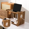 Solid Wood Projector Shelf Router Shelf Projector Stand Router Storage
