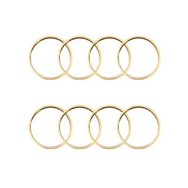 8PCS Saw Blade Bushings - 7/8" to 20mm Brass Adapter Washers, Thickness of 1mm