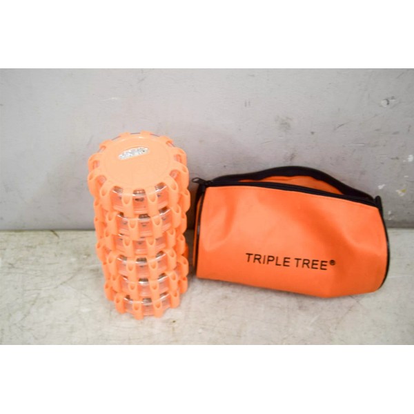 Triple Tree LED Flares Emergency Lights Roadside Safety 6 Pack(S15)