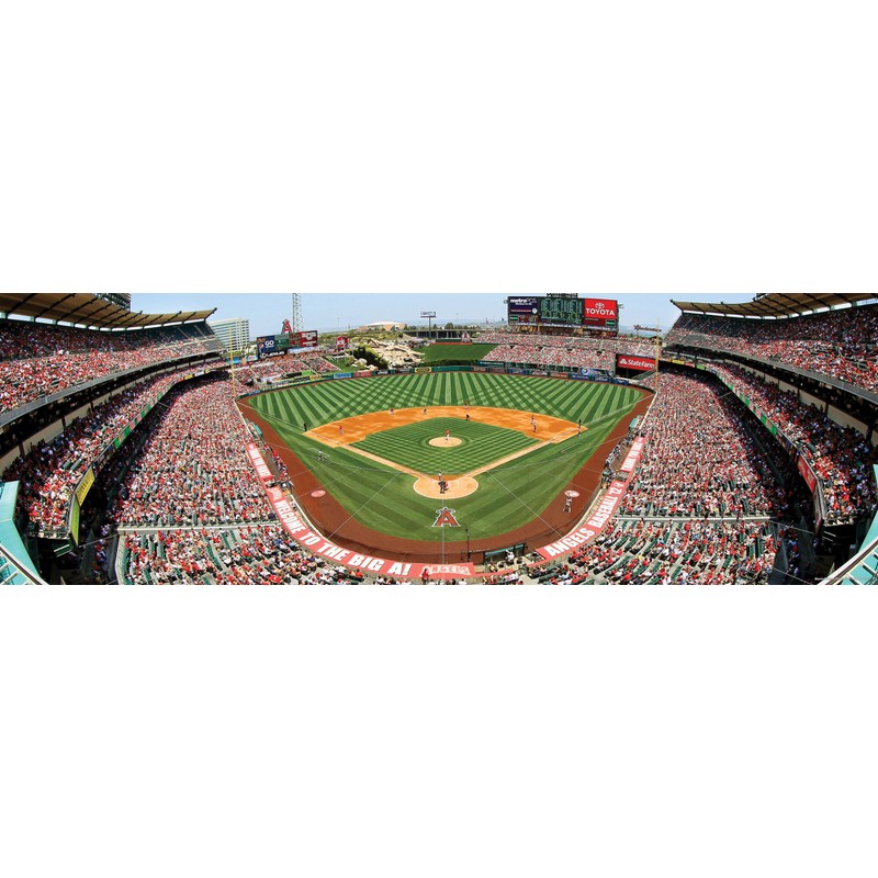 MasterPieces 91337: Los Angeles Angels 1000pc Panoramic Puzzle