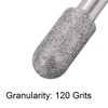 uxcell Diamond Burrs Bits Grinding Drill Carving Rotary Tool for