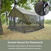 GEERTOP Lightweight Screen House Camping Tarp for Hammock Canoe Picnics
