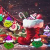 Rifanda Christmas Grinch Car Freshie Silicone Mold, Aroma Beads for