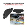 Dewalt DWS779 Dust Collection for Dual 2.5" Ports (one on